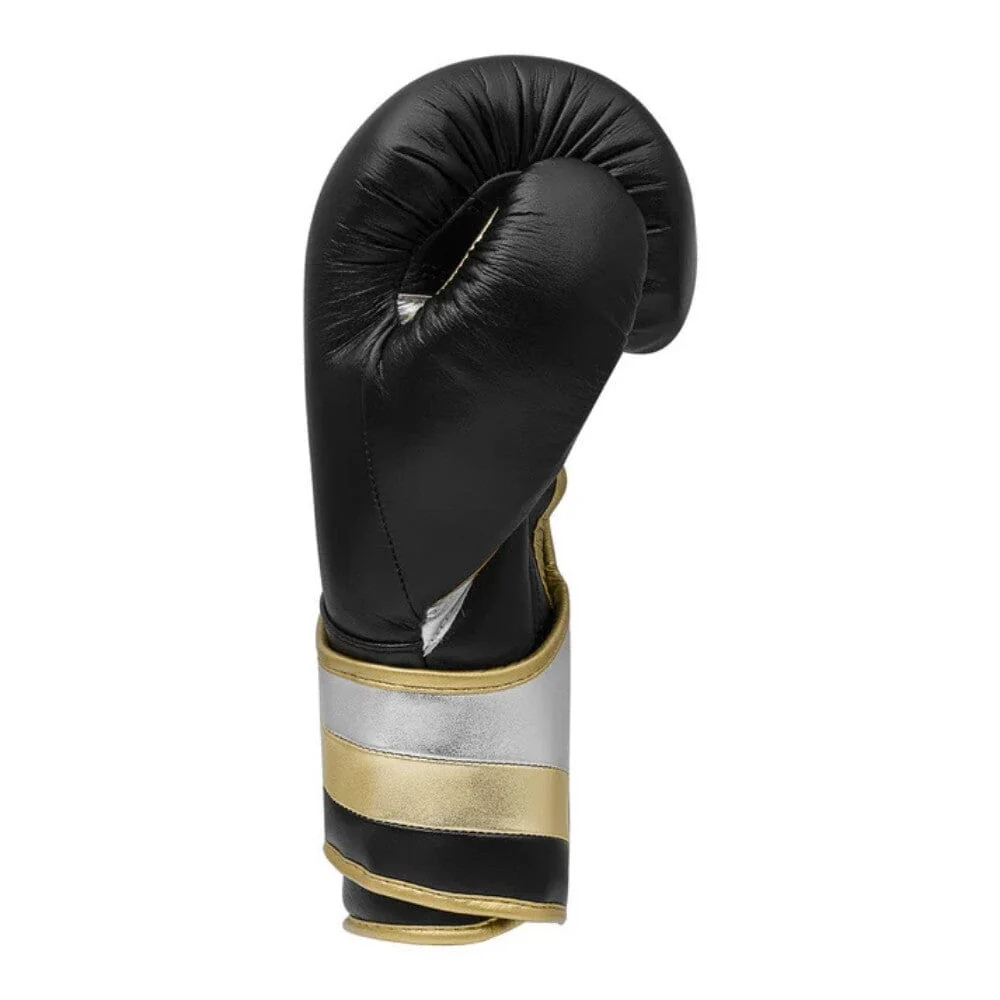 Adidas Adispeed 501 Pro Boxing Gloves Black/Gold - Image 2