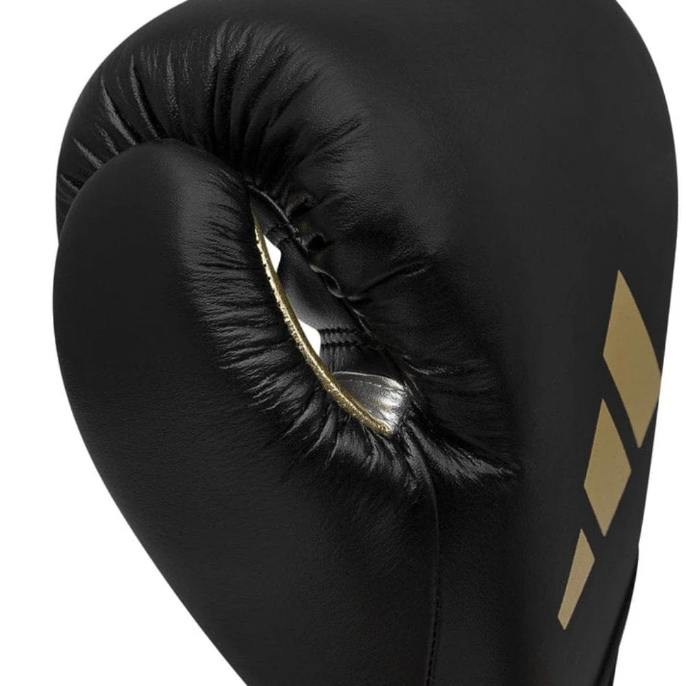 Adidas Adispeed 501 Pro Boxing Gloves Black/Gold - Image 8