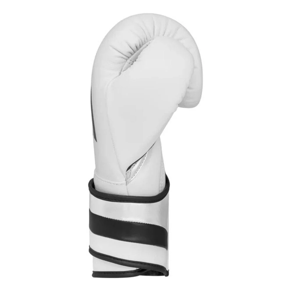 Adidas Adispeed 501 Pro Boxing Gloves White/Black - Image 2