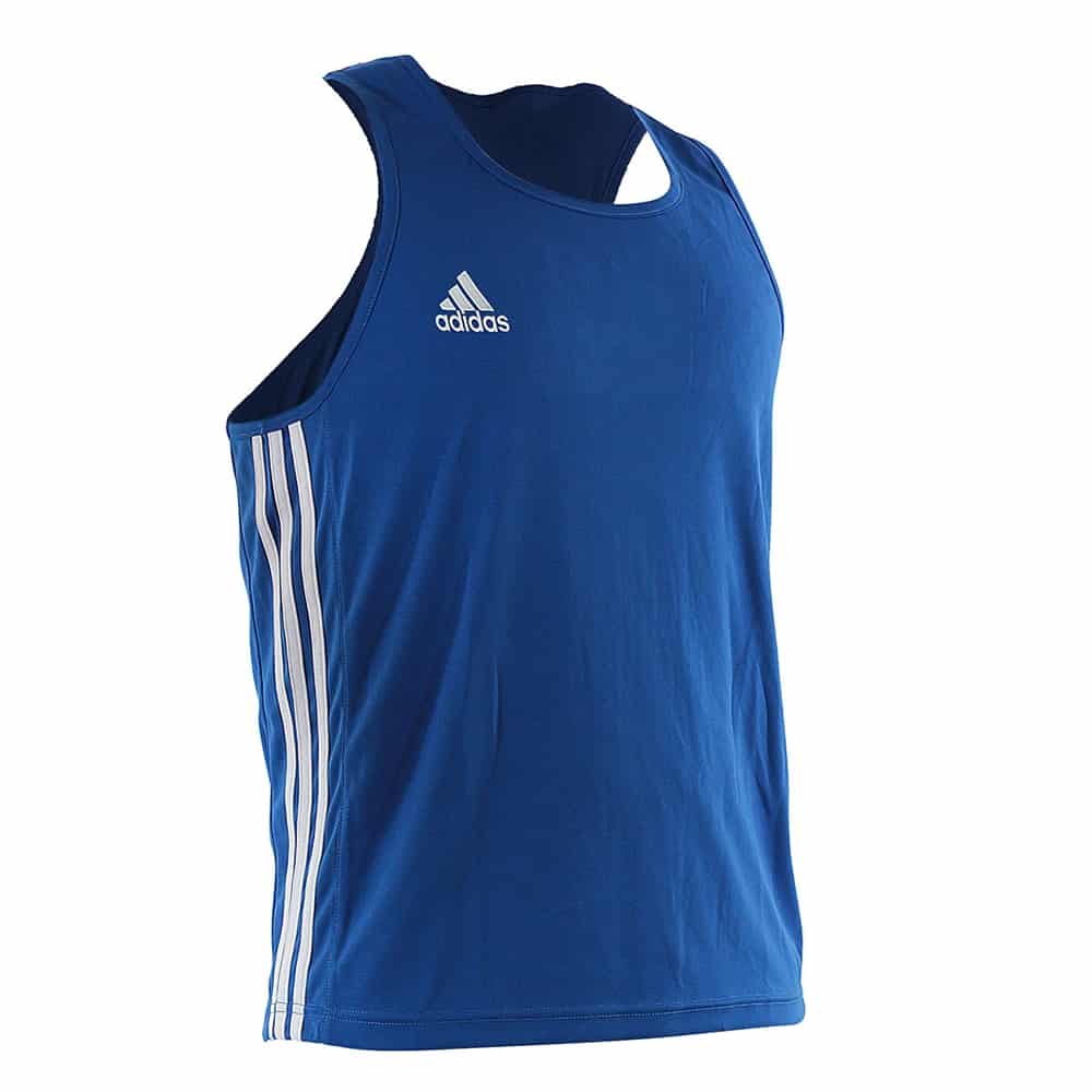 adidas AIBA Boxing Top Blue