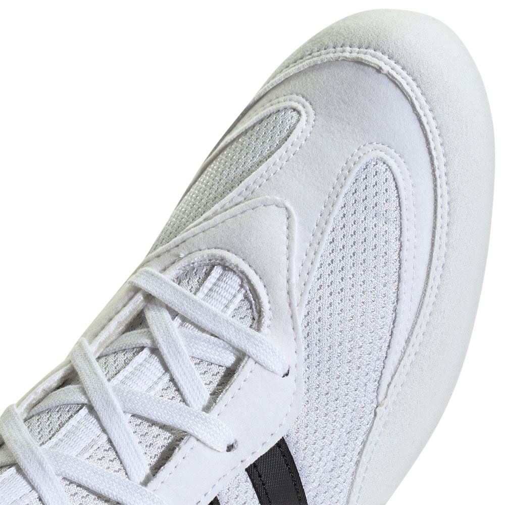 Adidas Box Hog II Boxing Boots White/Black - Image 2