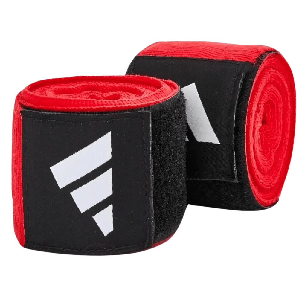 adidas Boxing 3.5m Hand Wraps Red