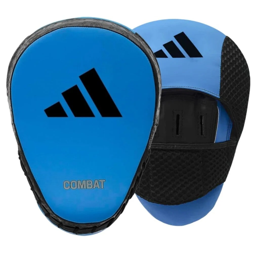 Adidas Combat 50 Focus Mitts Blue