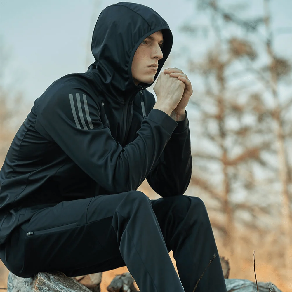 adidas Hydro Performance Sauna Suit 3.0 Grey - Image 5