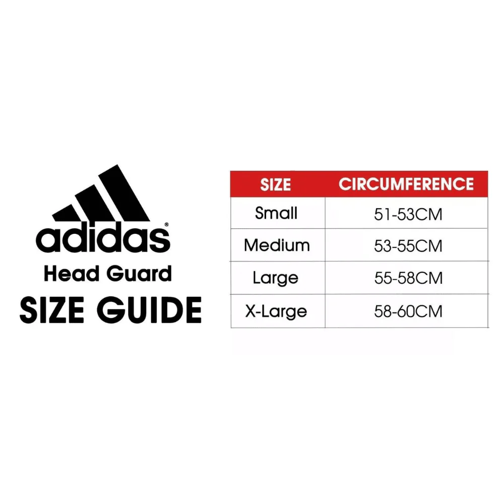 adidas IBA Approved Boxing Head Gear Red - Image 4