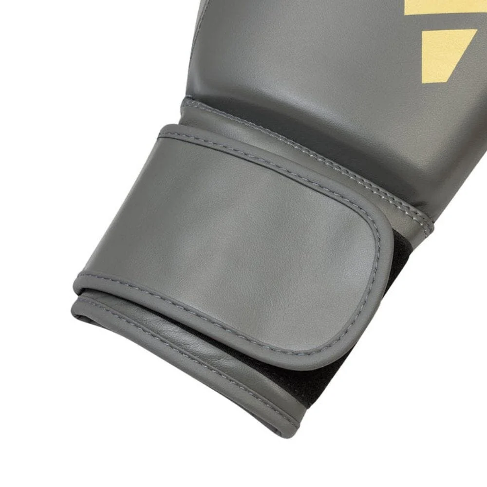 Adidas Speed 50 Gel Boxing Gloves Ash Grey/Gold - Image 8