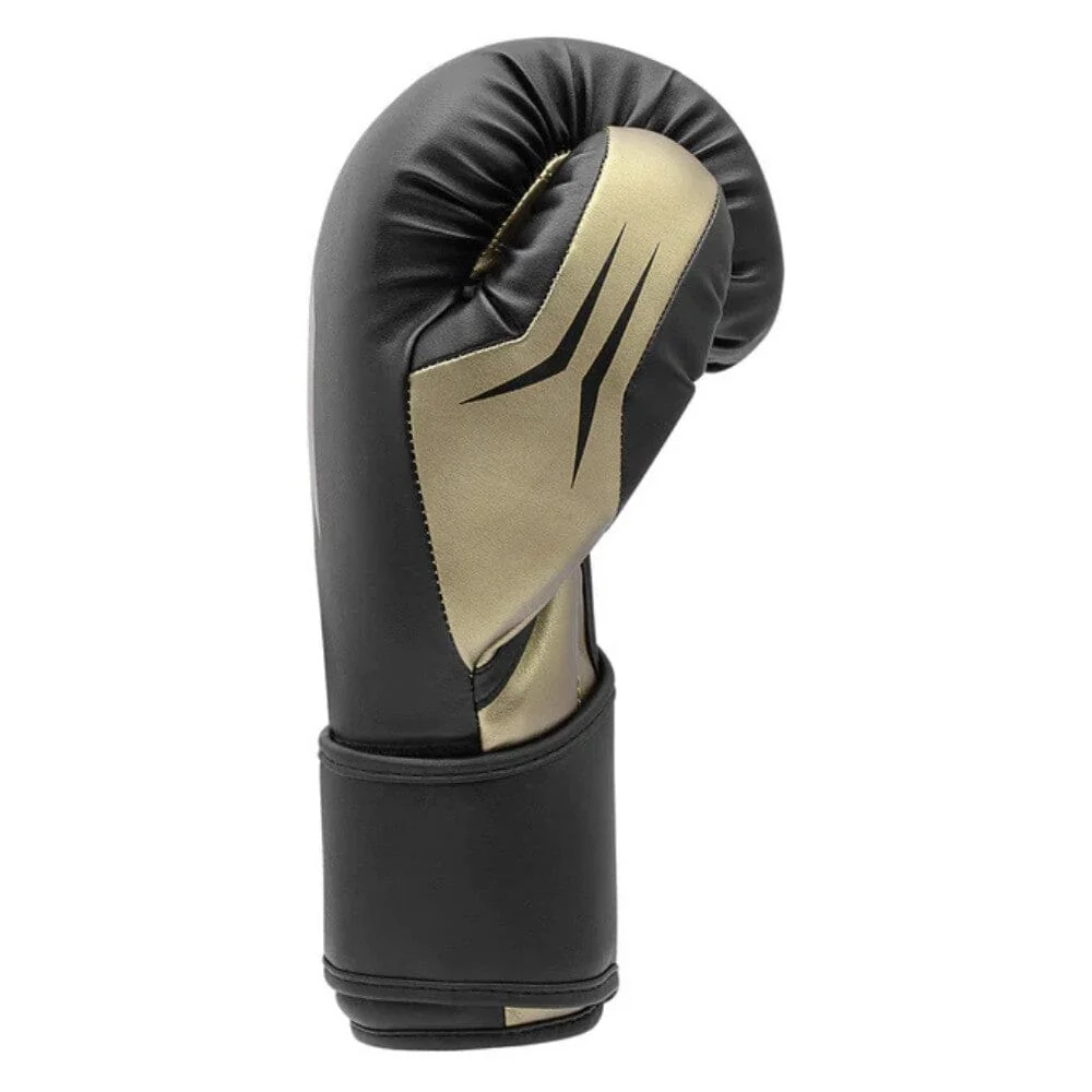 Adidas Speed Tilt 350 Boxing Gloves Black/Gold - Image 2