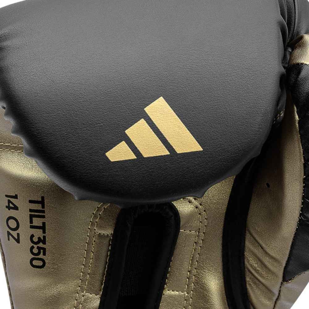 Adidas Speed Tilt 350 Boxing Gloves Black/Gold - Image 7