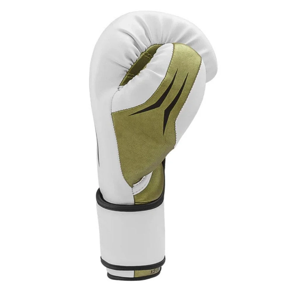 Adidas Speed Tilt 350 Boxing Gloves White/Gold - Image 2