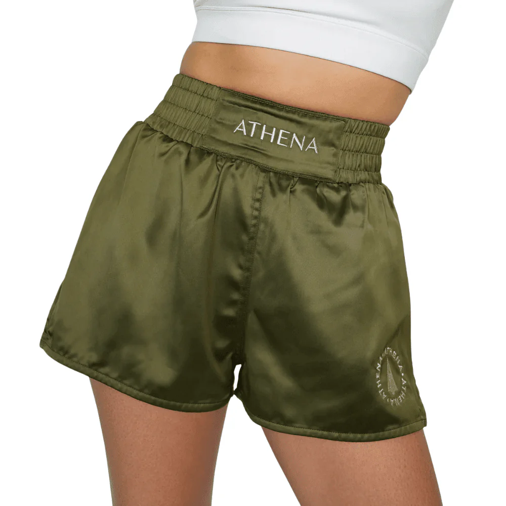 Athena Enyo Khaki Muay Thai Shorts