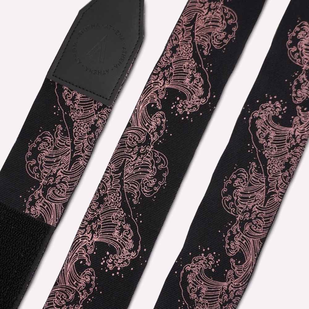 Athena Ryoko Black/Pink Hand Wraps - Image 2