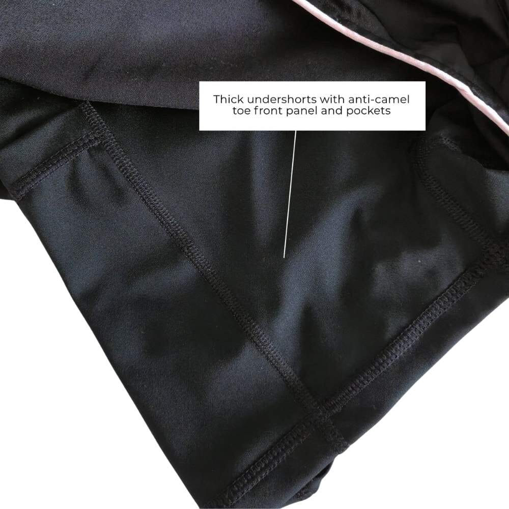 Athena Ryoko Muay Thai Shorts Black/Pink - Image 5