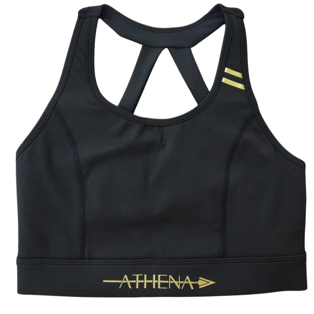 Athena Sports Bra V2 Black/Gold - Image 2
