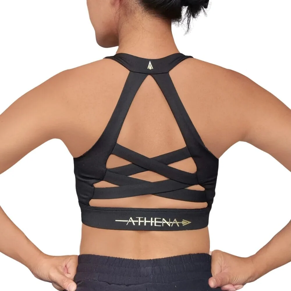 Athena Sports Bra V2 Black/Gold - Image 5