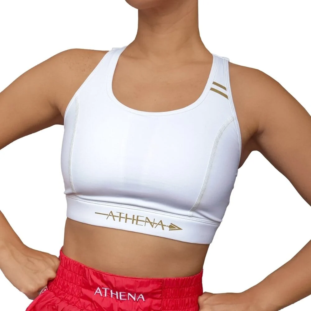 Athena Sports Bra V2 White/Gold