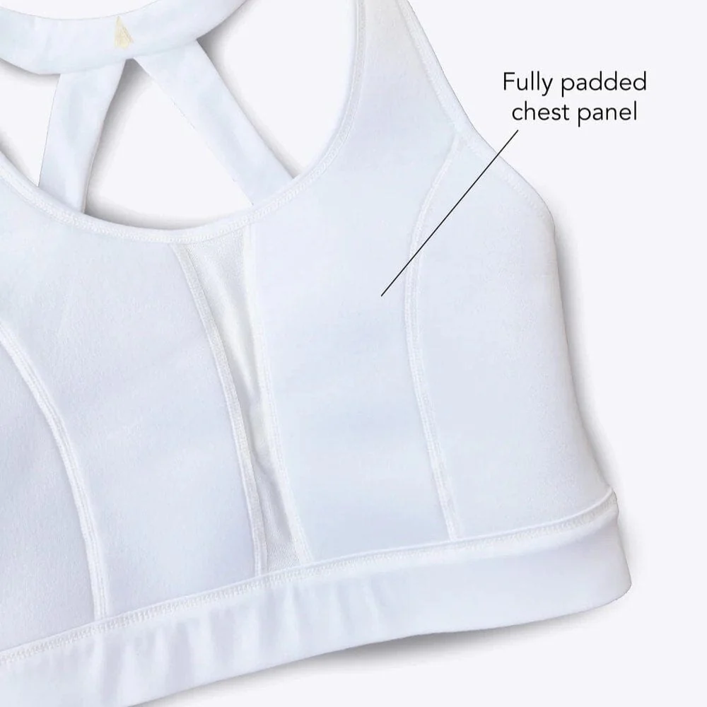 Athena Sports Bra V2 White/Gold - Image 3