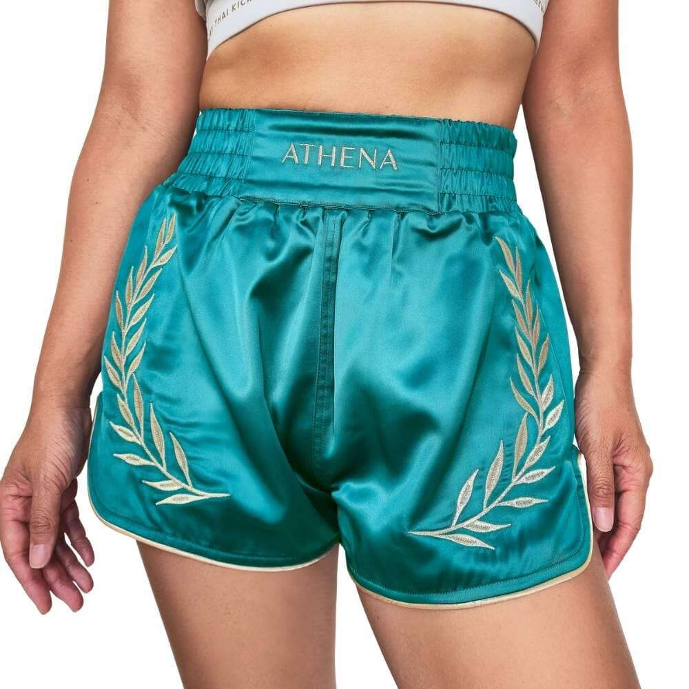 Athena Teal Muay Thai Shorts