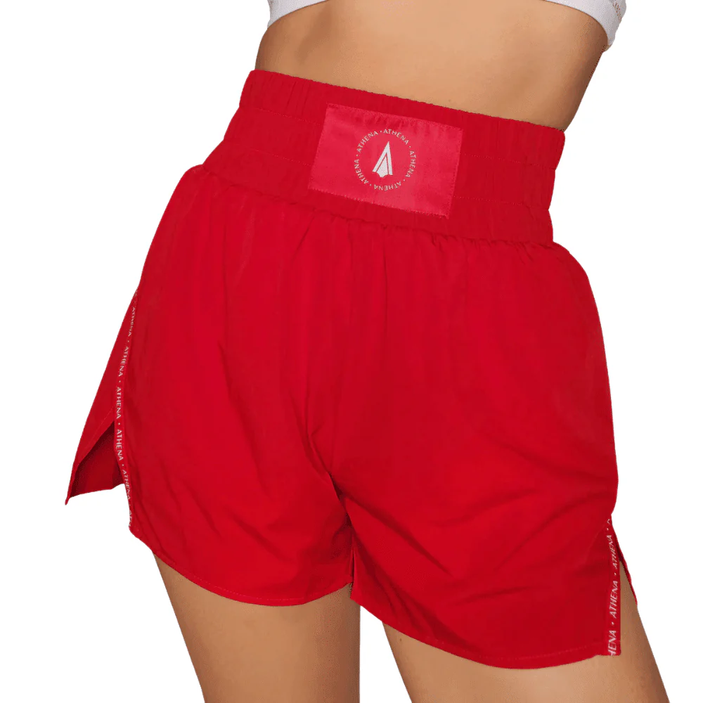 Athena Theia Boxing Shorts Red - Image 3
