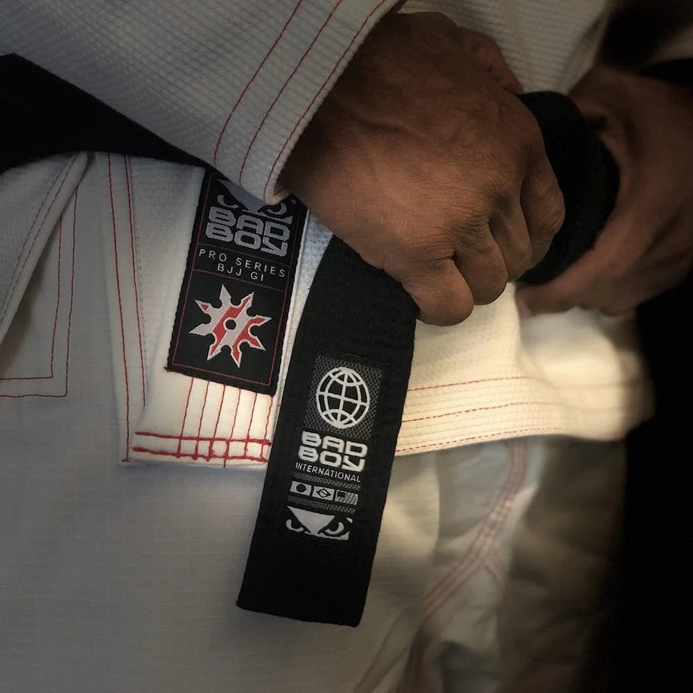 Bad Boy BJJ Gi 2.0 Belt White - Image 4
