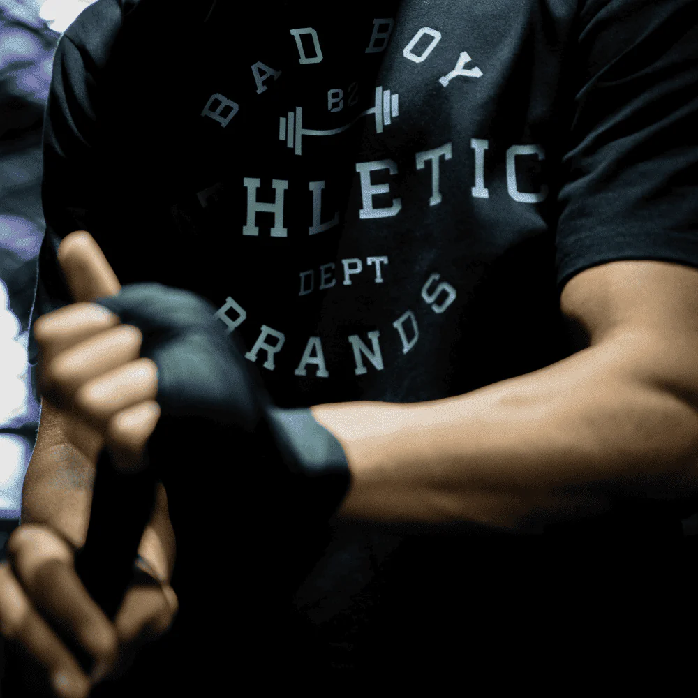 Bad Boy Stitch Premium 5m Hand Wraps Black - Image 3