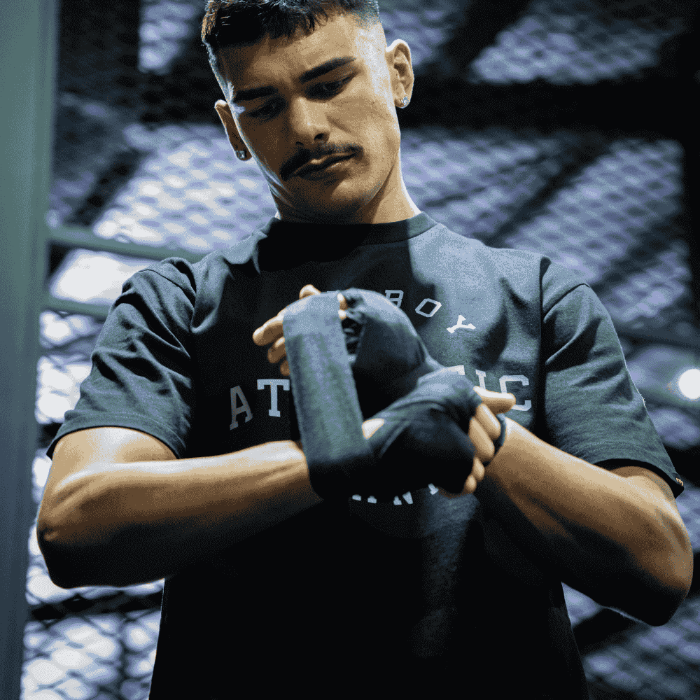 Bad Boy Stitch Premium 5m Hand Wraps Black - Image 4