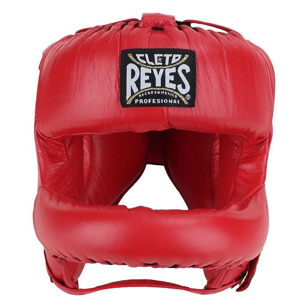 Cleto Reyes Redesigned Head Gear with Nylon Face Bar Red