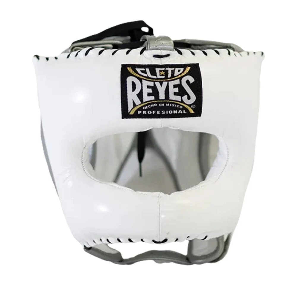 Cleto Reyes Silver Storm Traditional Head Gear White/Silver