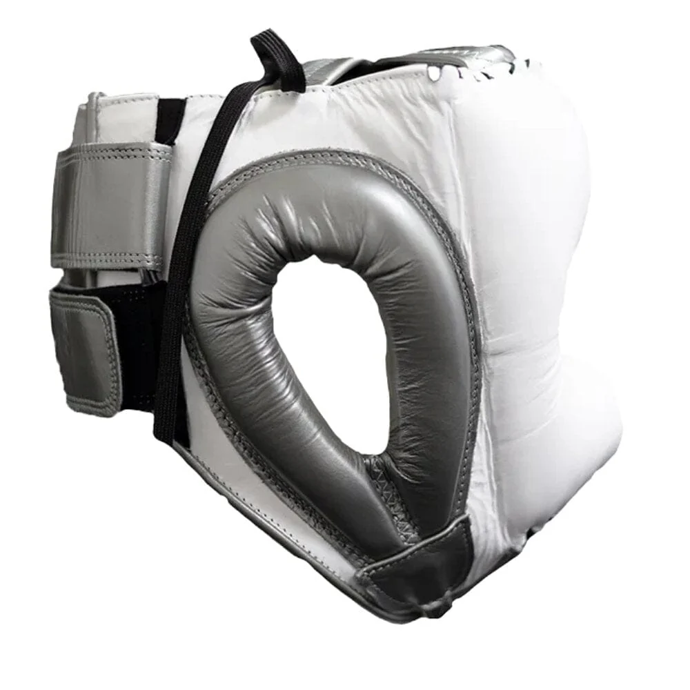 Cleto Reyes Silver Storm Traditional Head Gear White/Silver - Image 2