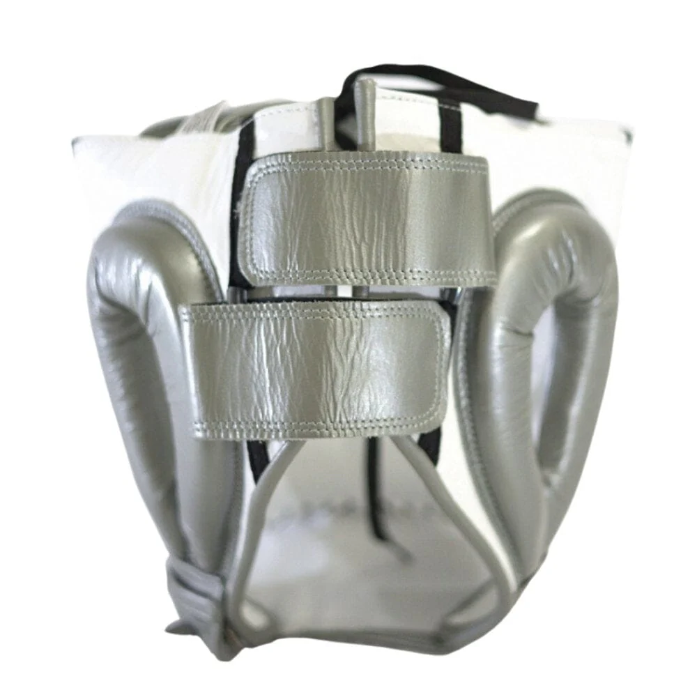 Cleto Reyes Silver Storm Traditional Head Gear White/Silver - Image 3