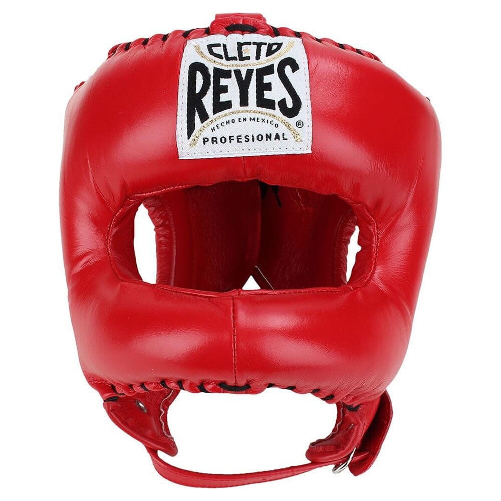 Cleto Reyes Traditional Head Gear with Nylon Face Bar Red