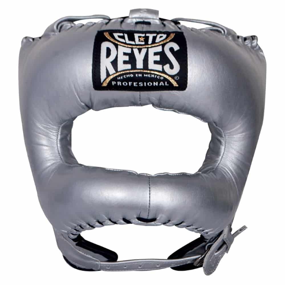 Cleto Reyes Traditional Head Gear with Nylon Face Bar Silver