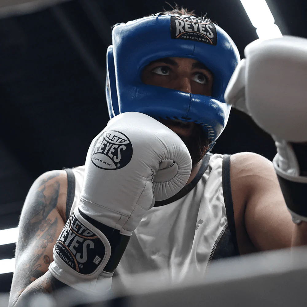 Cleto Reyes Traditional Head Gear with Nylon Face Bar Silver - Image 3