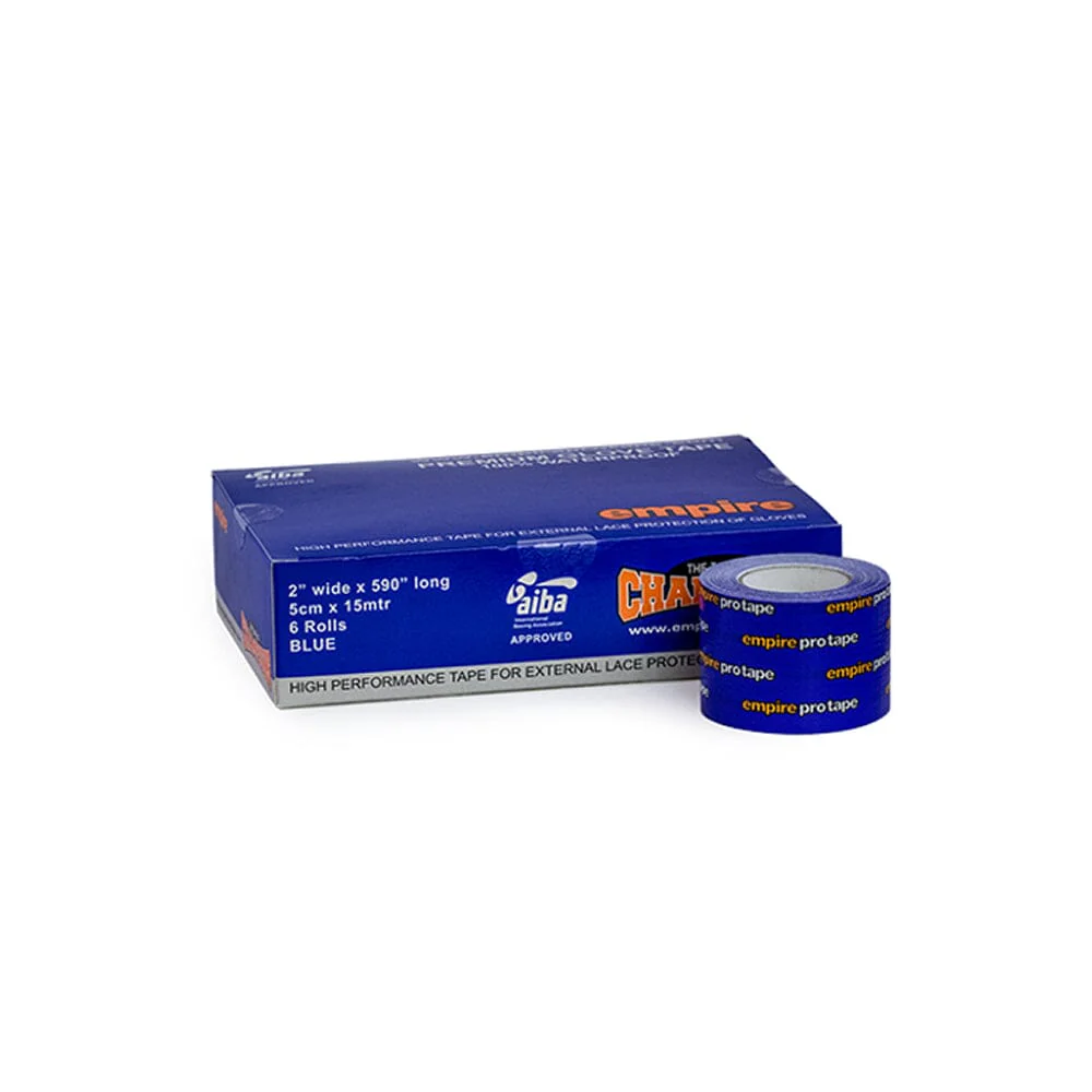Empire Premium Glove Tape 5cm x 15mtr (6 Roll Box) Blue