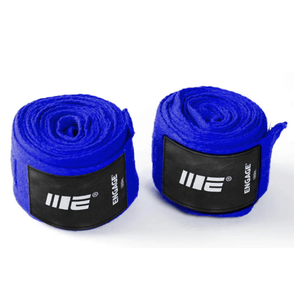 Engage 120-Inch Hand Wraps Blue