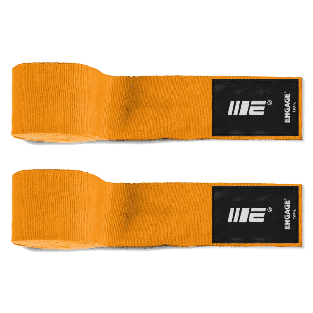 Engage 120-Inch Hand Wraps Orange - Image 2
