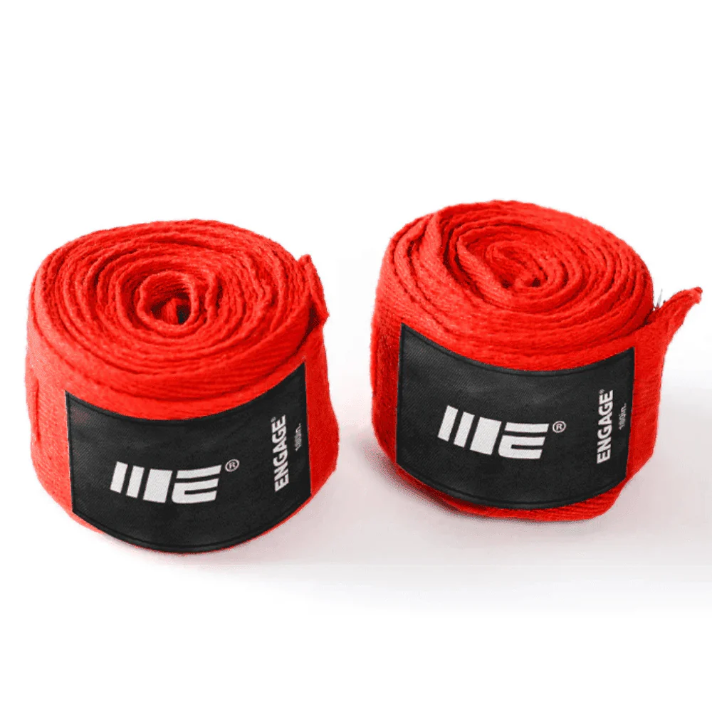Engage 120-Inch Hand Wraps Red