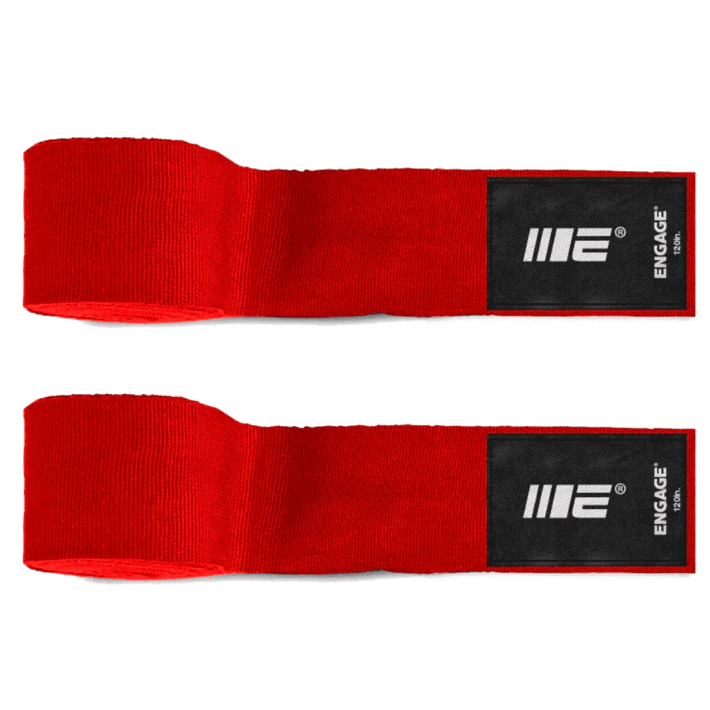 Engage 120-Inch Hand Wraps Red - Image 2