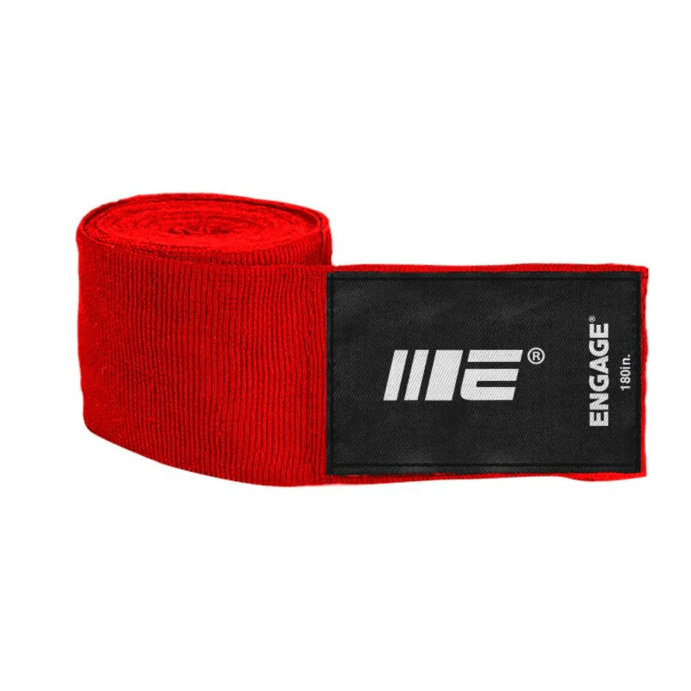 Engage 180-Inch Hand Wraps Red