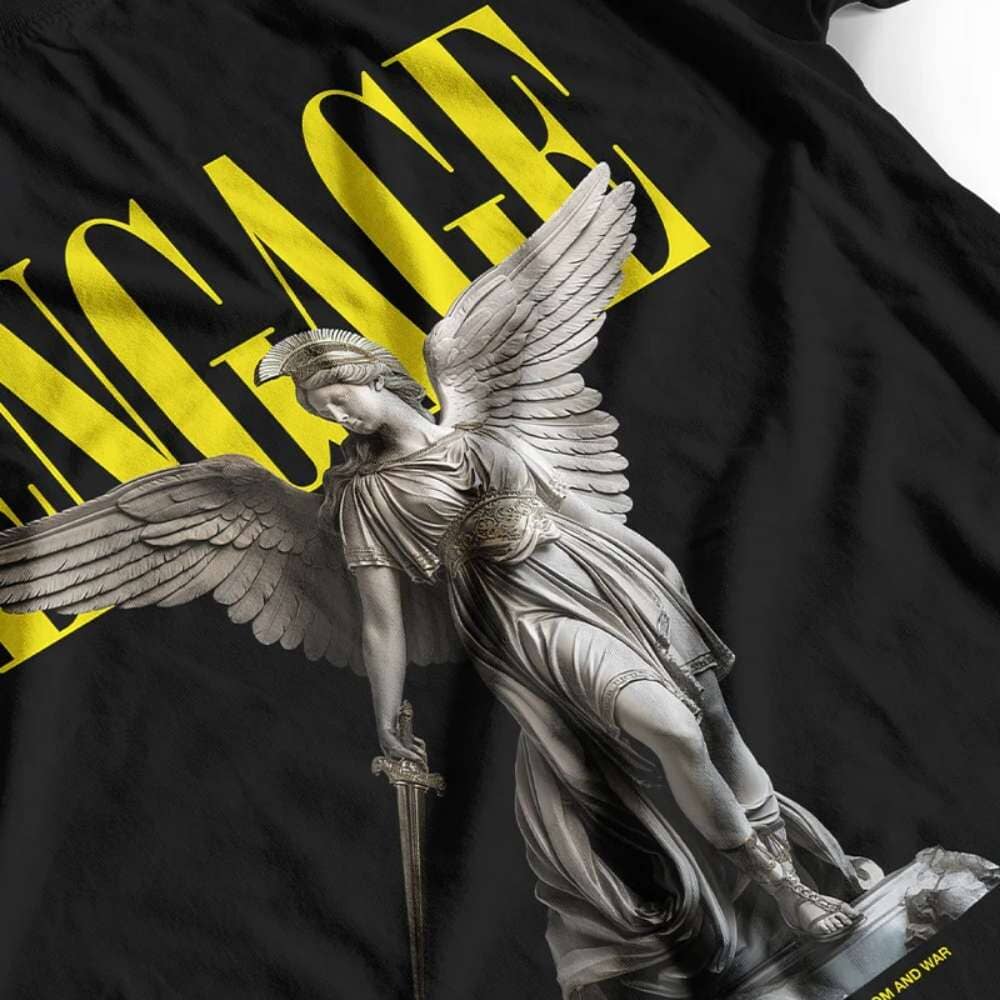 Engage 'Athena' Oversized T-Shirt Black - Image 2