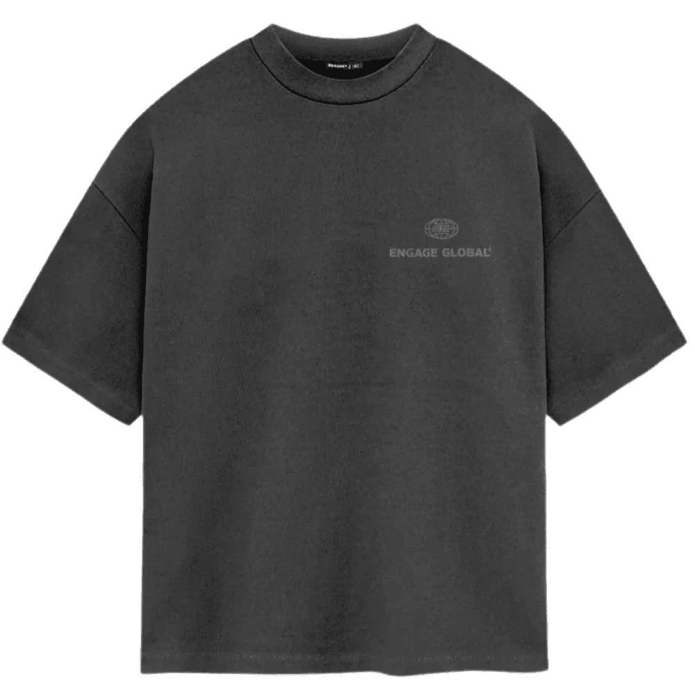 Engage Black Out Oversized T-Shirt