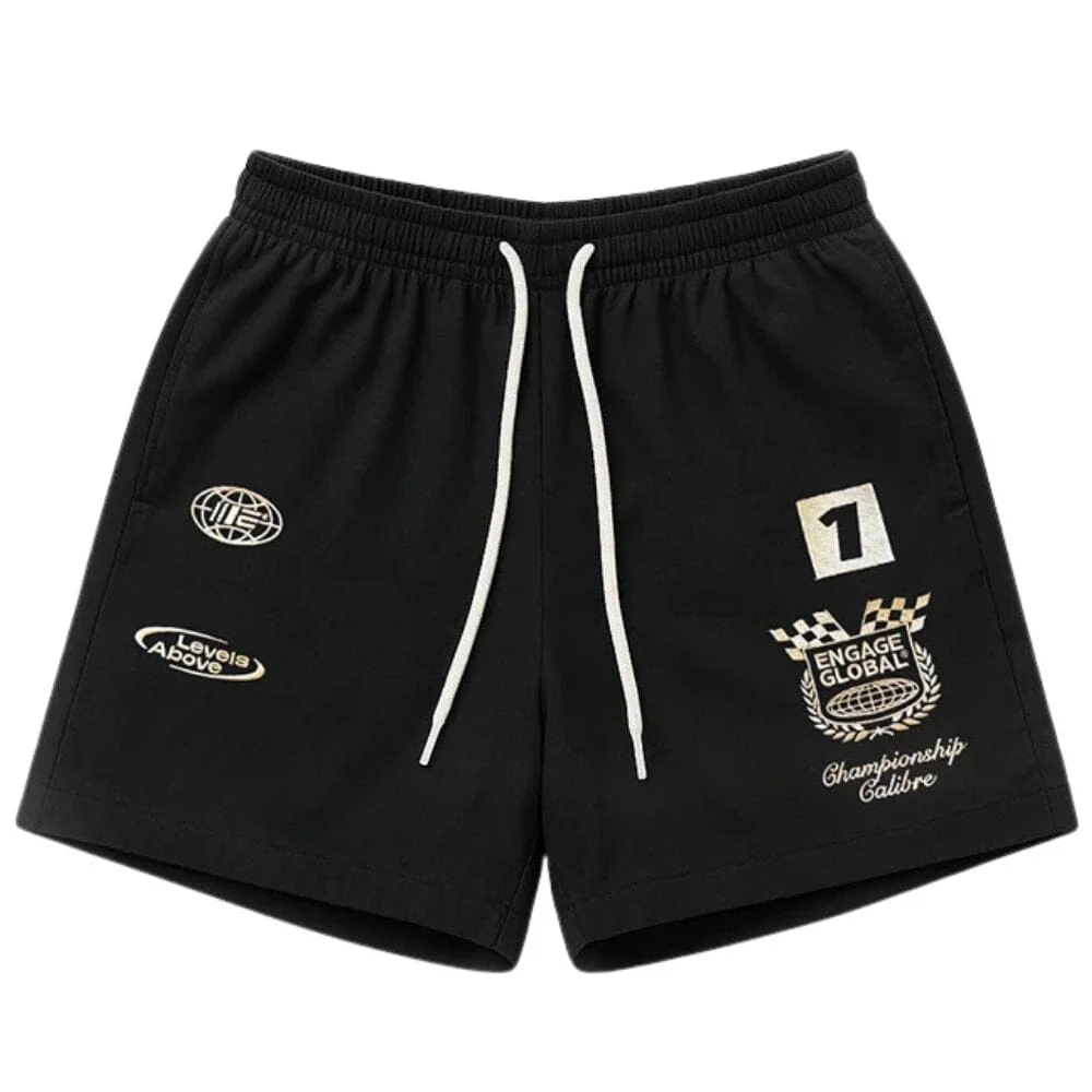 Engage Champion Calibre Track Shorts Black