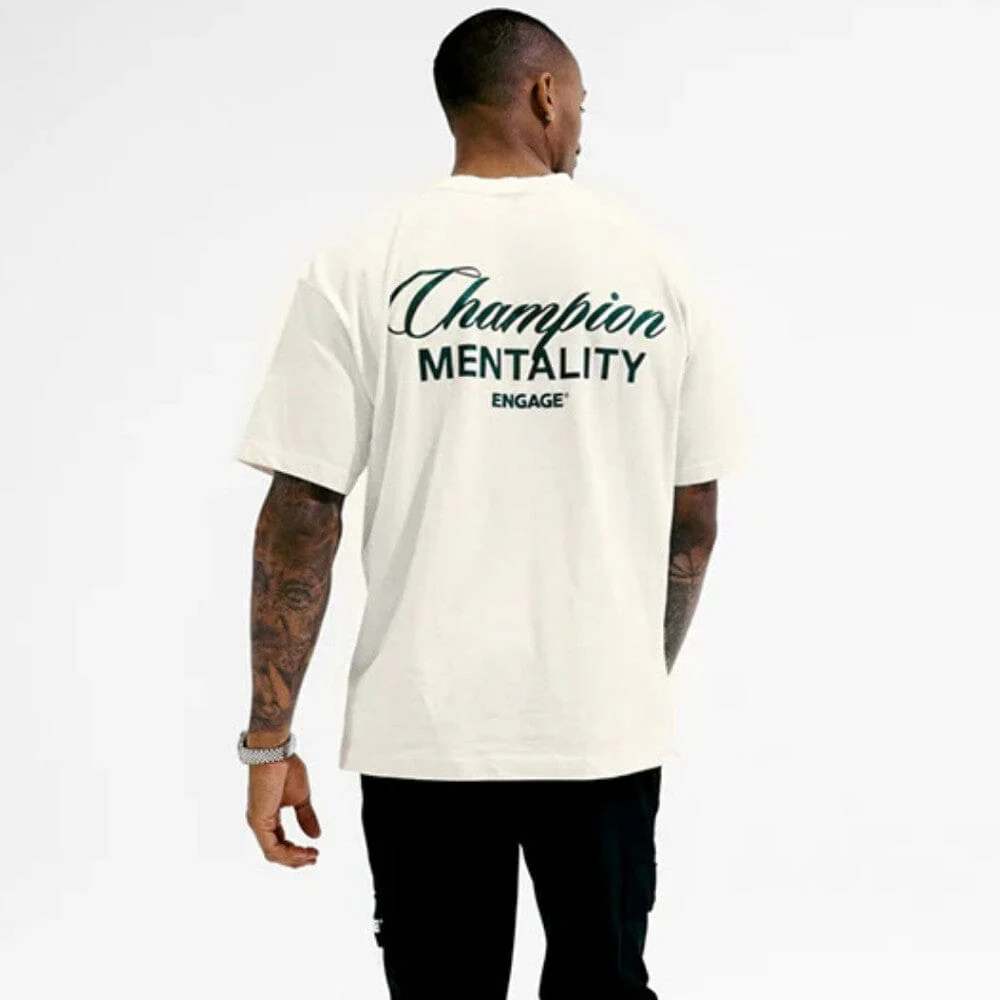 Engage Champion Mentality T-Shirt (Off White) - Image 2