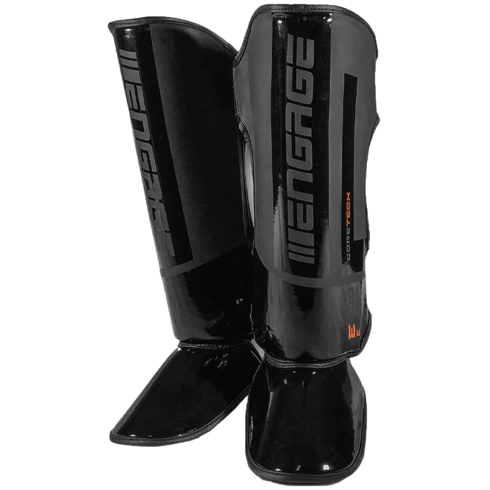Engage E-Series Shin Guards Black