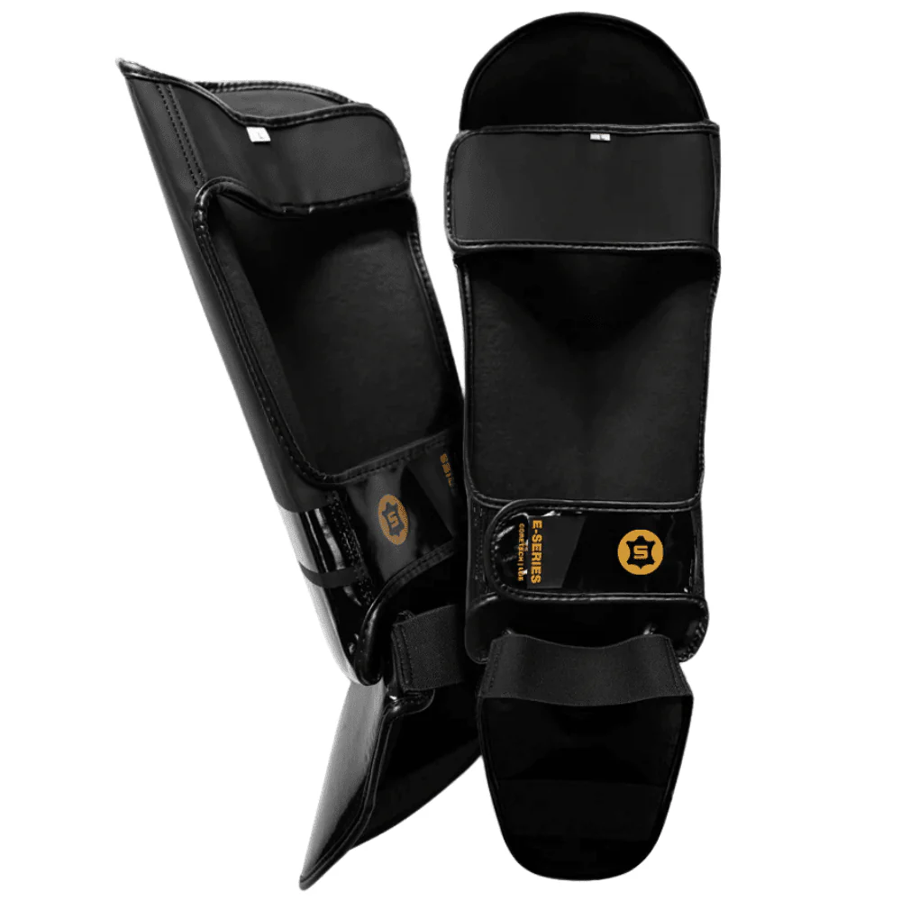 Engage E-Series Shin Guards Black/Gold - Image 2