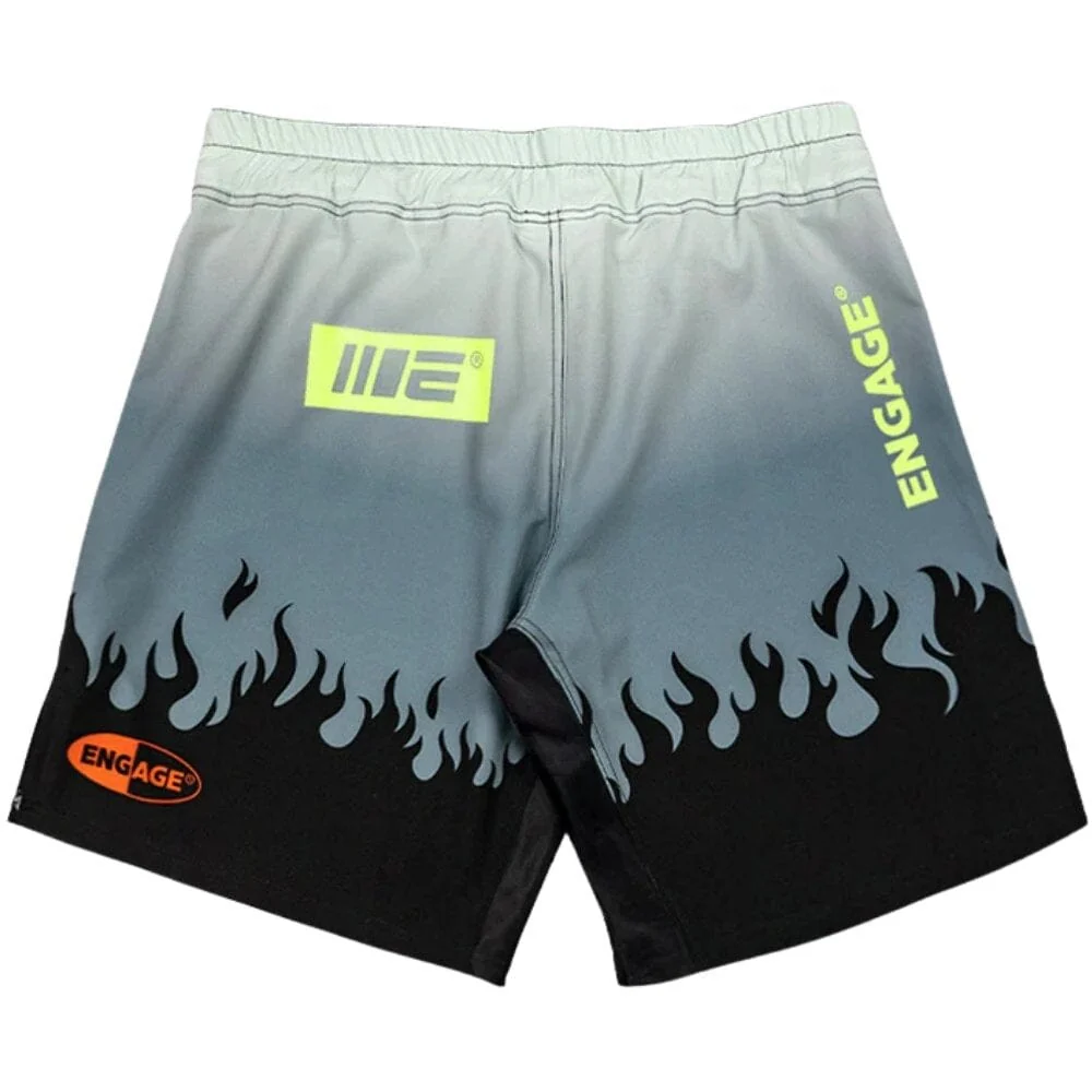 Engage Fright Night MMA Grappling Shorts Black/Grey - Image 3