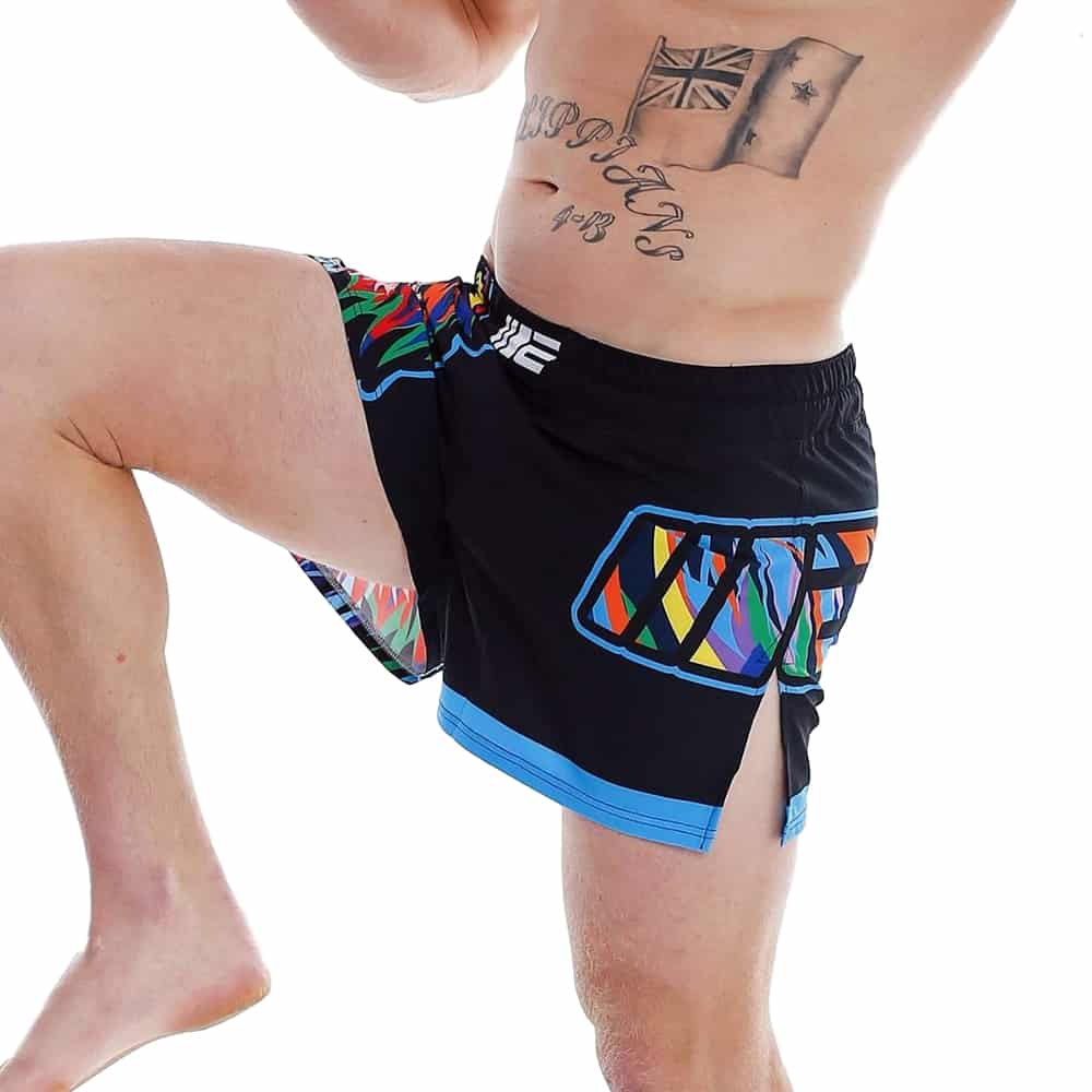 Engage Higher Lion MMA Hybrid Shorts Black - Image 2
