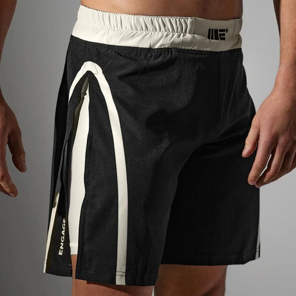 Engage Invictus 2-in-1 Gladiator Shorts Black - Image 4