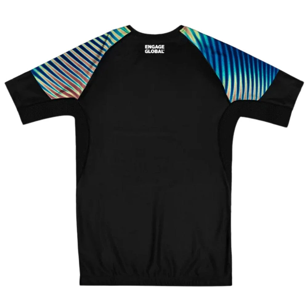 Engage Lo-Fi Short Sleeve Rashguard Black - Image 3