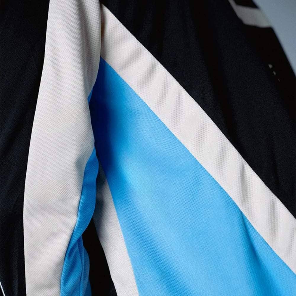Engage MX Long Sleeve Jersey Black/White/Blue - Image 5