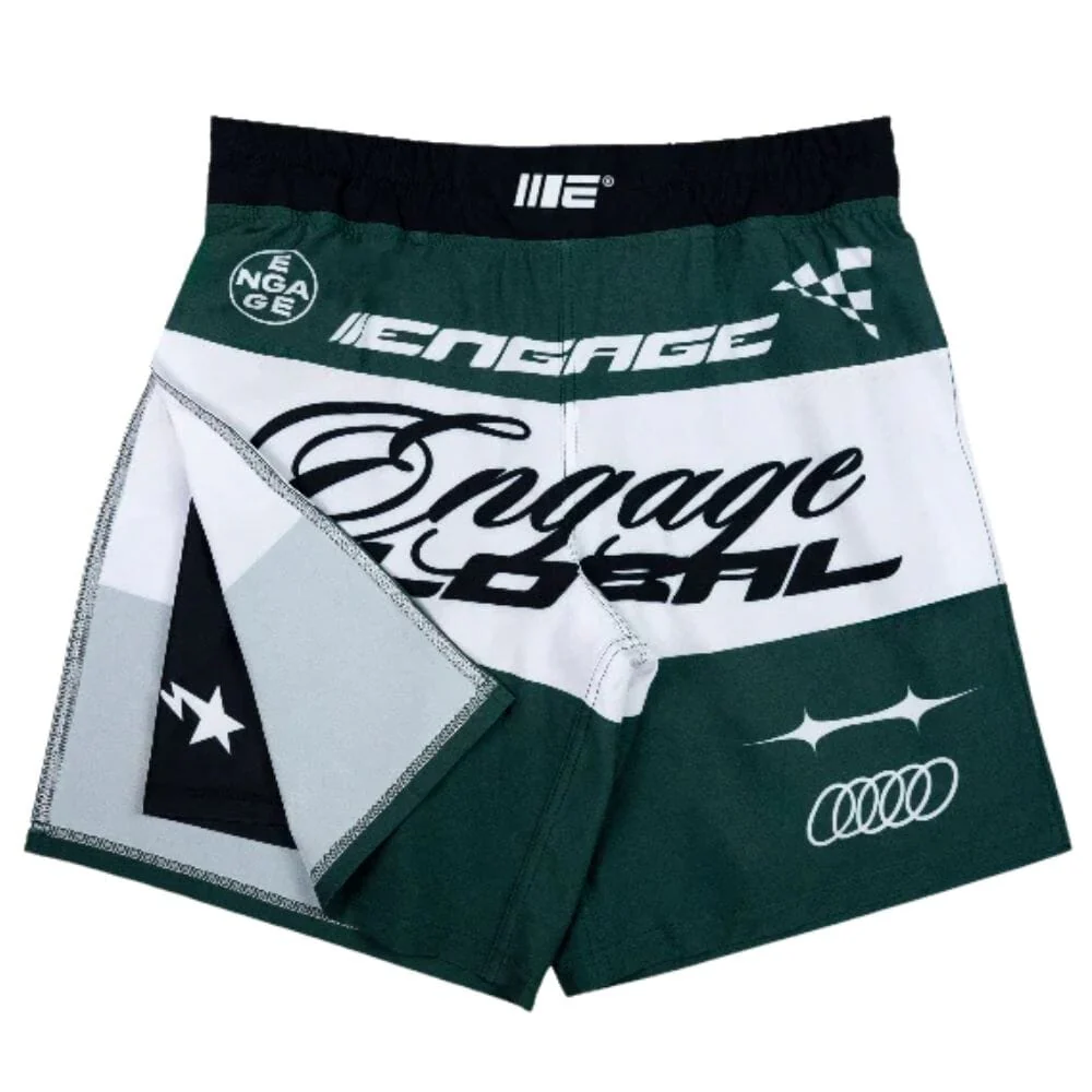 Engage Pit Crew 2-in-1 Gladiator Shorts Eucalyptus